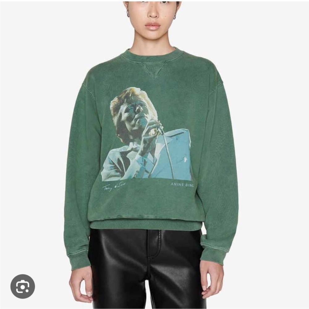 ANINE BING Ramona Sweatshirt Ab X To Bowie Green